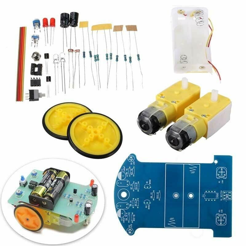 Chasis de coche robot de seguimiento inteligente 2WD para Arduino