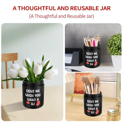 Funny Gifts for Him-Valentines Day Gifts for Him, Scented Candle Presents for Men,Anniversary Engagement Gift for Husband,Fiance,Boyfriend,Valentines Day for Him (Light Me-Sandalwood) - Image 6