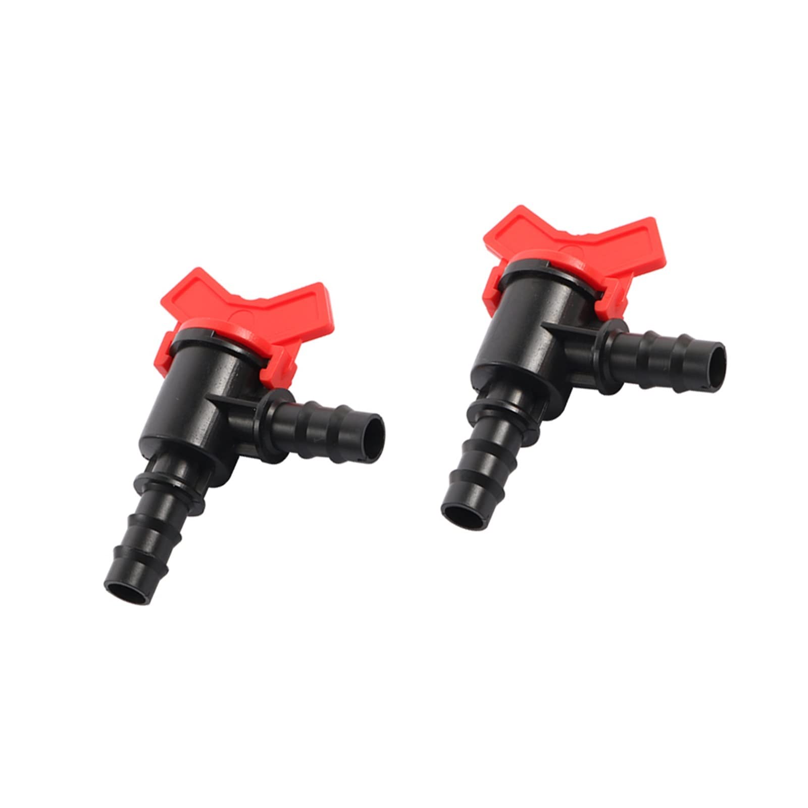 Control de agua de tubería de 6mm con conectores de tope para evitar fugas en el riego