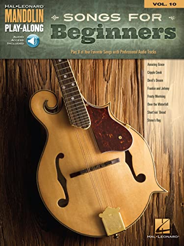 Songs for Beginners: Mandolin Play-Along Volume 10 (Hal Leonard Mandolin Play-along, 10)