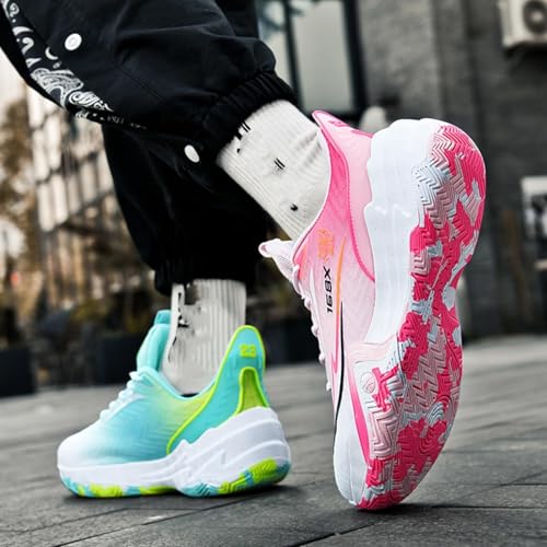 Zapatillas de baloncesto unisex con suela antideslizante y botas deportivas 3
