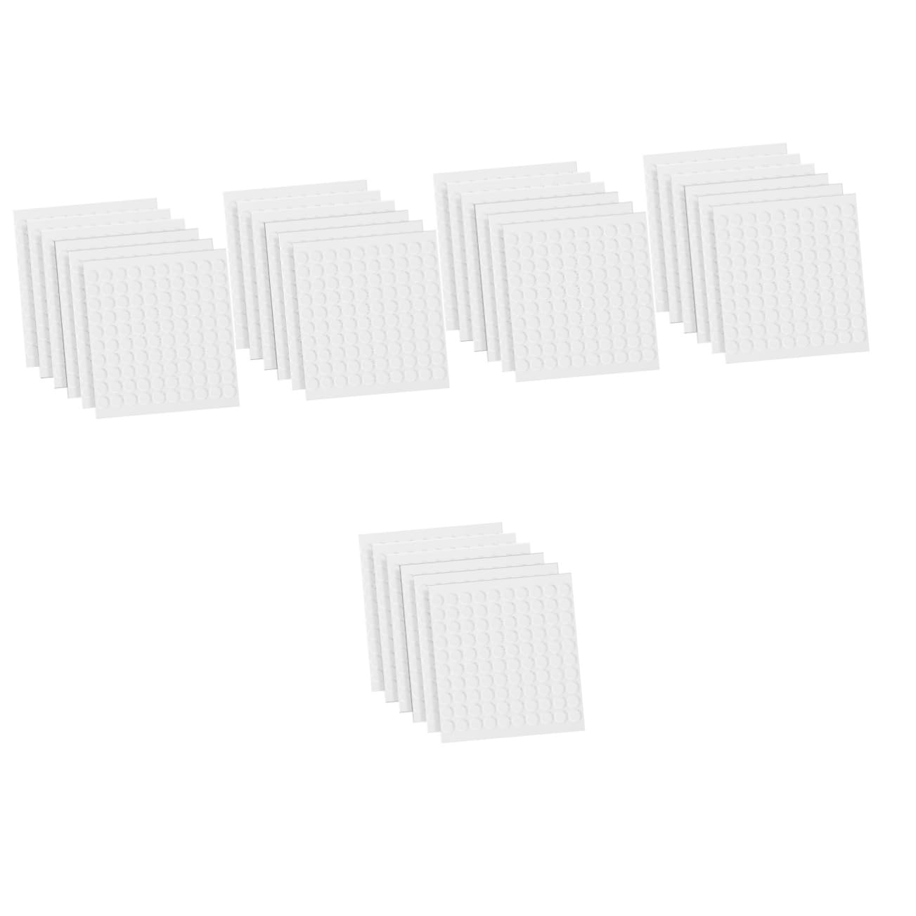SHINEOFI 3000 Piezas De Transparente De Doble Cara De Doble Cara De Globo Transparente Fijadores Adhesivos Puntos De Pegamento De Doble Cara Puntos Adhesivos Foto