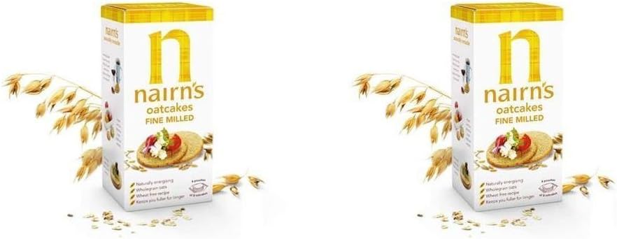 (2 PACK) - Nairns Fine Oatcake| 218 g |2 PACK - SUPER SAVER - SAVE MONEY