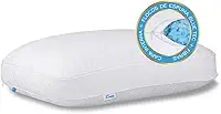 Travesseiro Regulável Nasa Blue Snow Espuma viscoelástica D50 Toque extra macio para fronhas 50x70cm - Branco