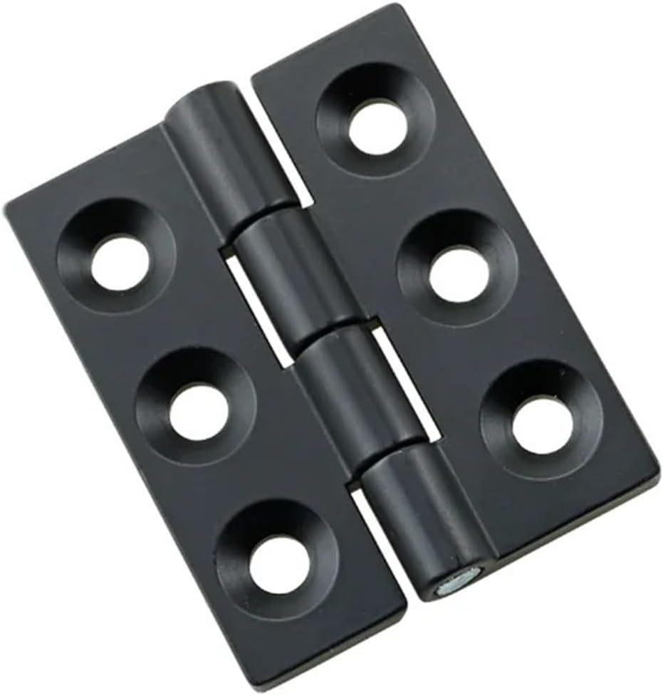 Heavy Duty Large Hole Fastening Hinge Zinc Alloy Suitable for Industrial Equipment Cabinet Doors 1Pcs(XG02-042-1-2)