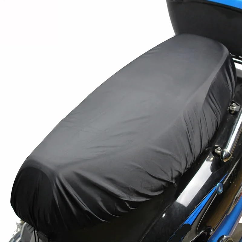Housse de selle moto universelle imperméable noire