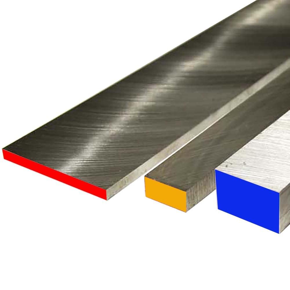 1" x 1-1/2" x 19", D2 Decarb Free Tool Steel Flat Stock
