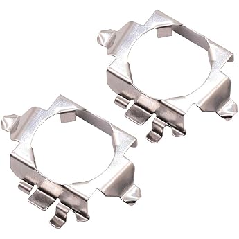 LED Headlight Bulb Adapter H7 Holder for Benz B Series External HID Kit Fixing Bulb Retainer LED Base Conversion Set of 2