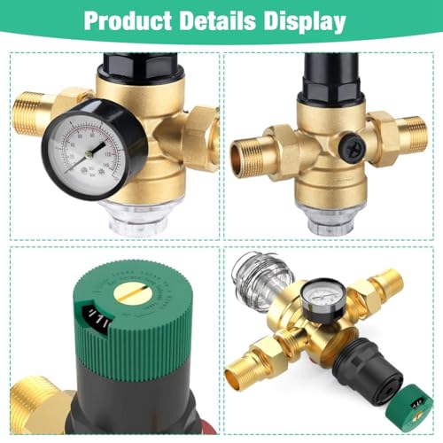 Regulador de presión de agua para proteger electrodomésticos 8