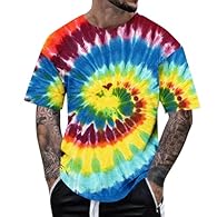 Tip: Please refer to the size chart in the picture before purchasing. If you are unsure of your size or prefer a looser fit, you can buy one size up. Material : This men's short sleeve t-shirt is made of comfortable fabric, lightweight, breathable an...