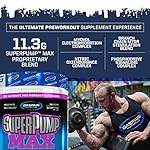 Gaspari Nutrition Super Pump Max, Pre Workout Supplement 40 Servings, Sustained Energy & Nitric Oxide Booster Supports Muscle Growth, Recovery & Replenish (40 Servings, Rainbow Candy) - Image 5