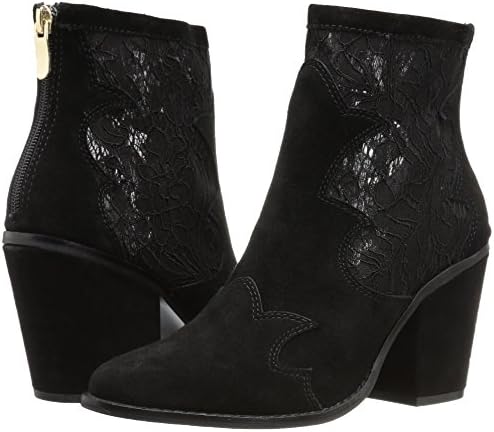 Chinese Laundry Women's Sharp Boot, 6 M US, black lace-suede | Image 6
