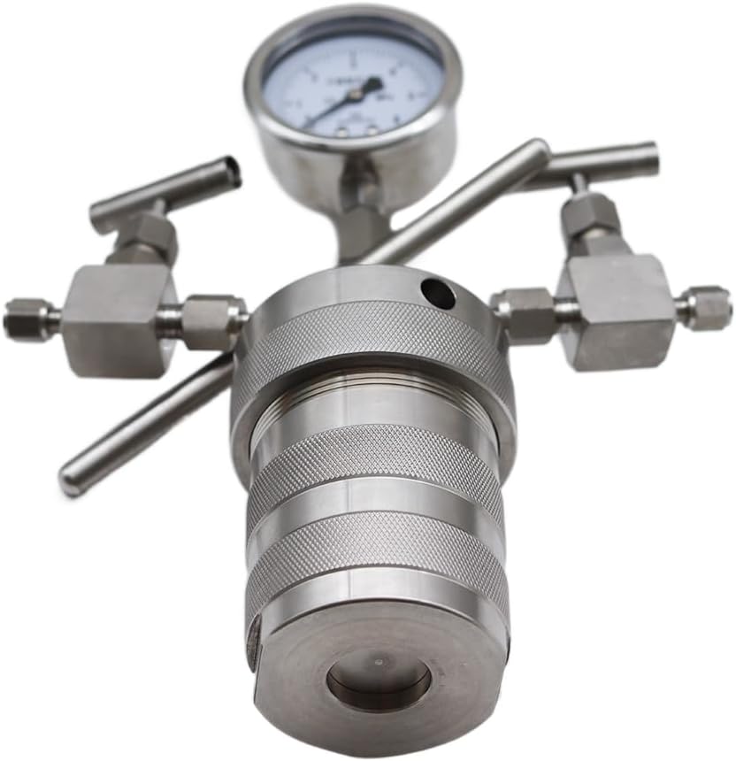 NURII 25ml 6Mpa High Temperature High Pressure Reaction Kettle, Hydrothermal Synthesis Reaction Kettle