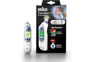 Braun Ear Thermometer, IRT6520 with Bonus 40 ThermoScan Lens Filters