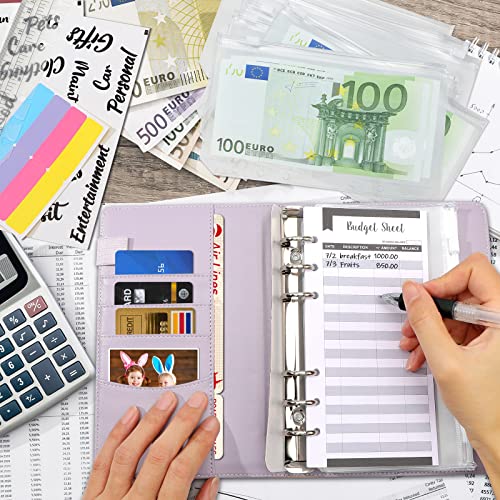 Raccoglitore di Bilancio, A6 Budget Binder con 12