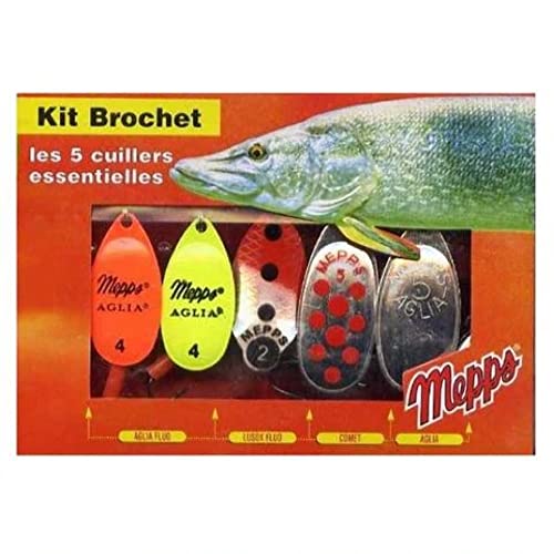 Mepps kit 5 cuillers brochets