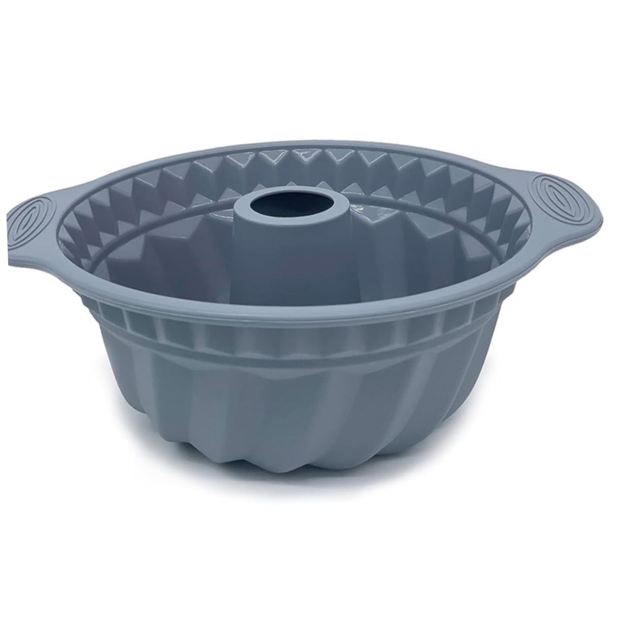 Alipis Set 3 Stampo in Silicone per Dolci, Tortiera Chiffon Antiscivolo e Resistente, Forma Rotonda Bordo Svasato, Grande capacità, per Pasticceria Casalinga