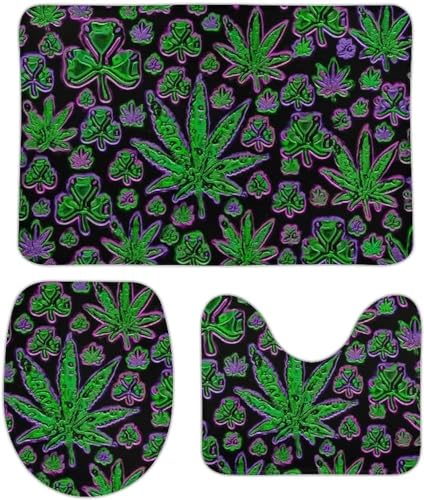 �g�C���}�b�g 3�_�Z�b�g �}���t�@�i�̗t �֍��J�o�[ U�^ �����}�b�g �t�^�J�o�[ ���փ}�b�g �o�X�}�b�g ����~�� �z�� �h�� �唻 ������� �􂦂� �ƒ�p �z�e���p �l�G�K�p 31.5"x20" 80x50cm