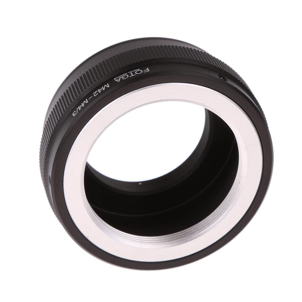 MagiDeal Objektivadapter passt zu M42 Gewinde an Micro 4/3 MFT für Olympus/Panasonic
