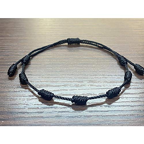 Kelistom Handmade String Evil Eye Bracelet For Women Men Girls Boys Black Red Thread Adjustable Bracelets Minimalist Jewelry #TOP3