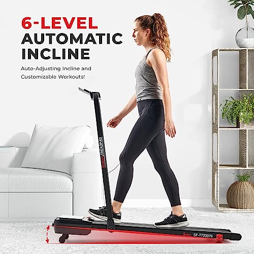 Image of Sunny Health & Fitness Treadpad Low Profile Treadmill Walking Pad