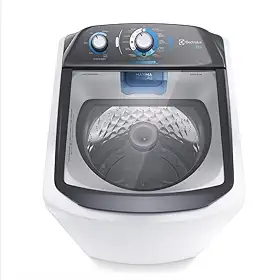Electrolux Máquina de Lavar Electrolux 13kg Branca Efficient Duplo Dispenser, Cesto Inox e Máxima Diluição (LDA13) 127V