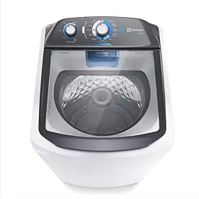 Electrolux Máquina de Lavar Electrolux 13kg Branca Efficient Duplo Dispenser, Cesto Inox e Máxima Diluição (LDA13) 127V