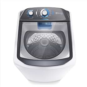 Electrolux Máquina de Lavar Electrolux 13kg Branca Efficient Duplo Dispenser, Cesto Inox e Máxima Diluição (LDA13) 127V