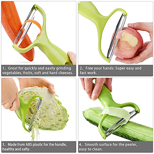 Mandolina para cortar y rallar verduras frutas miniatura 5