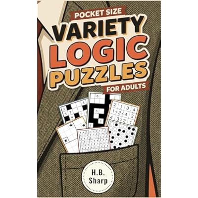 Pocket Size Variety Logic Puzzles For Adults