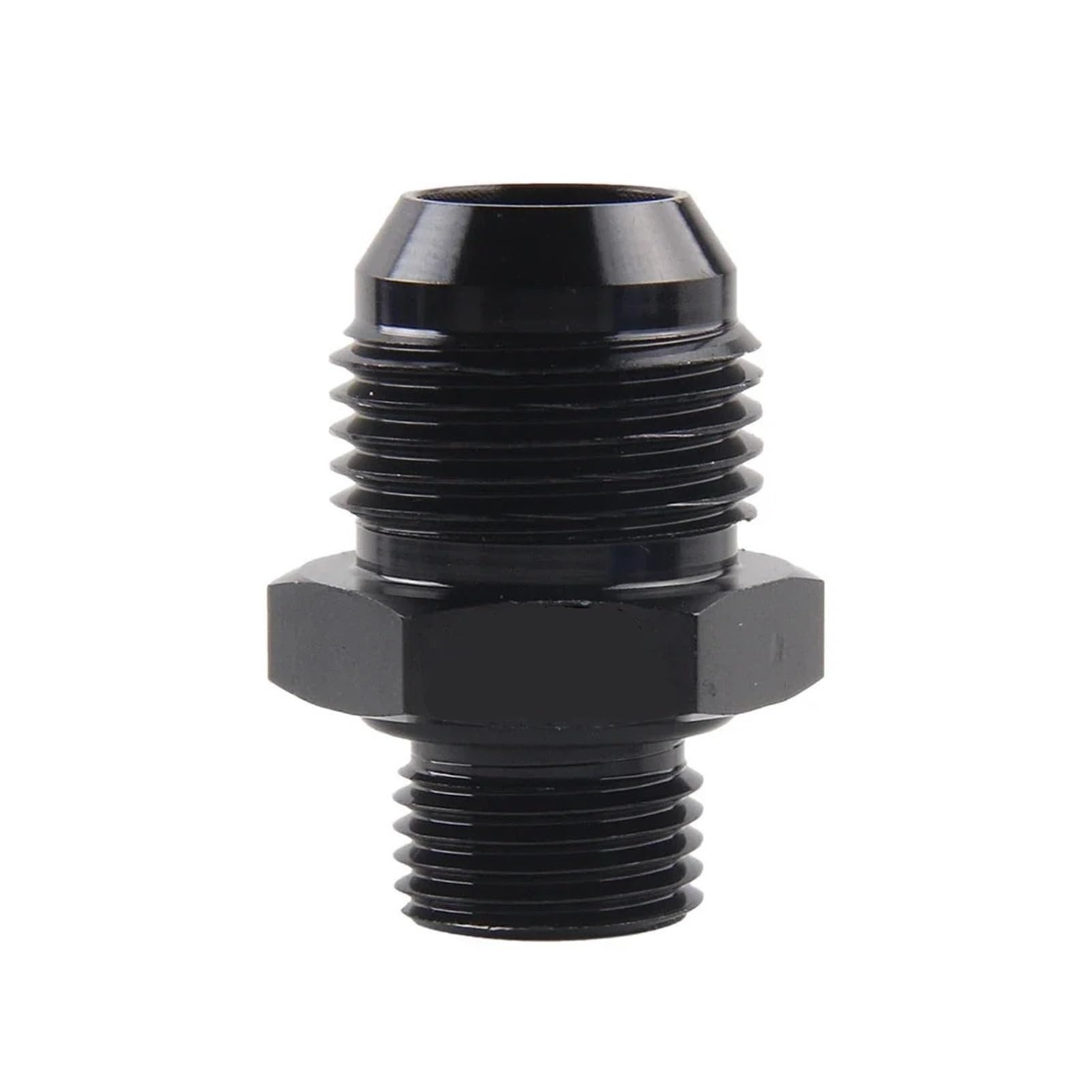 Corelix Men's An8-M16-1.5 Bk An8 To M12 M16 18X1.5 Thread Adapter Fitting For Fuel Oil Systems(An8-M16-1.5 Bk)