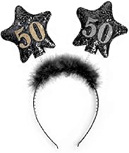 PartyDeco Headband with Stars