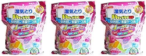 まとめ買い 格安saleスタート ドライドライup 引き出し 衣装ケース用 フローラルブーケの香り 3個