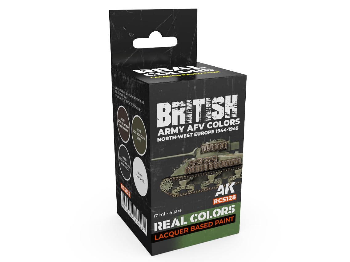 AK Interactive British Army AFV Colors SET