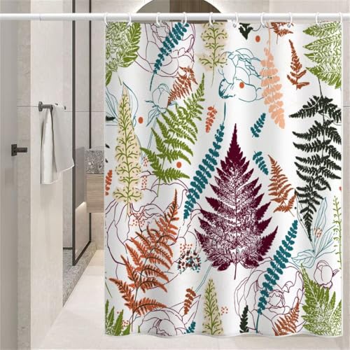 Rideau de douche 150x180 anti-moisissure en polyester imperméable