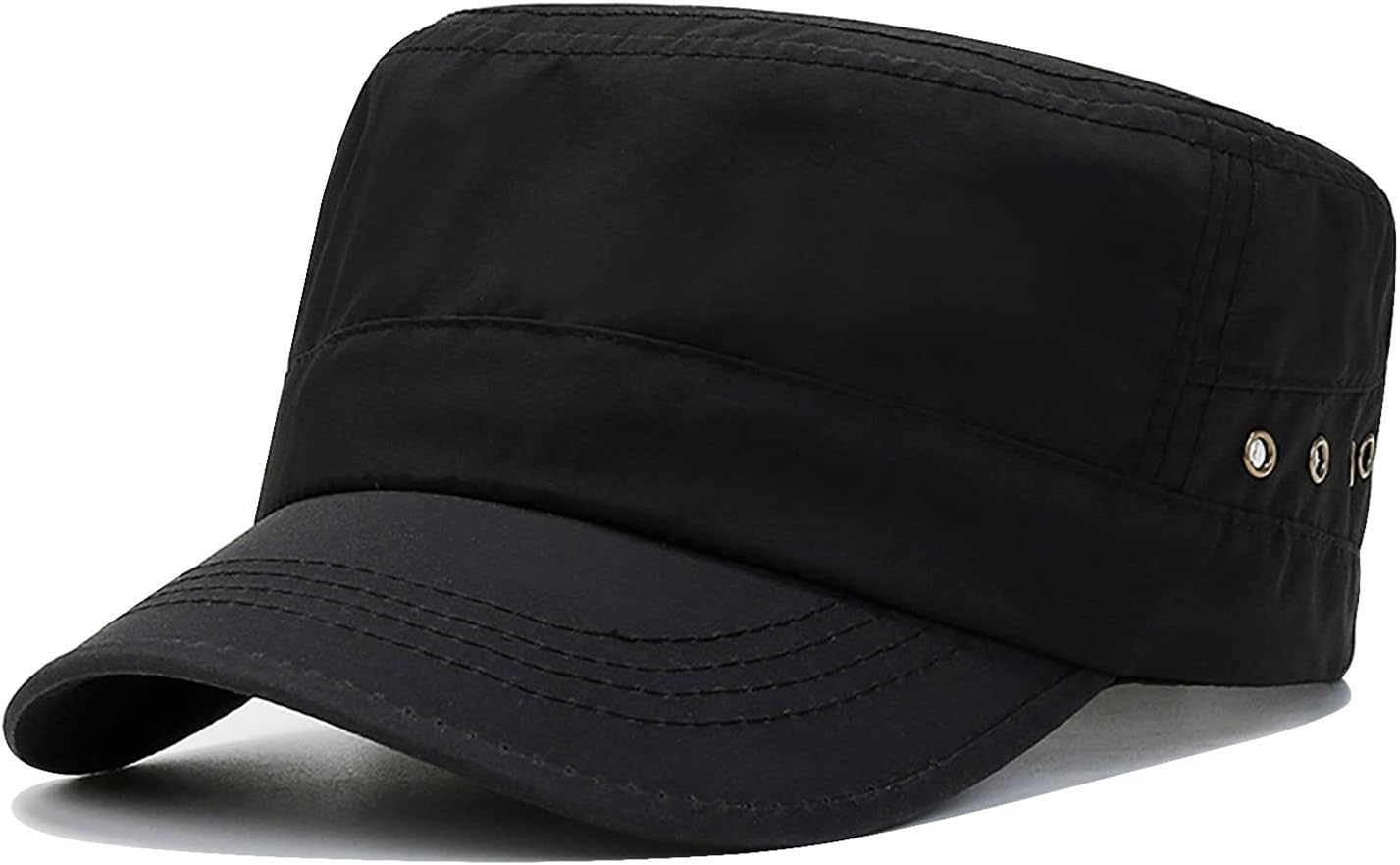 COOLSOMEMilitary Hat Army Cap Basic Daily Wear Breathable Quick Dry Cadet Style