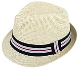 Kid Fedora Hats for Boys Short Brim Sunhat Straw Hats for Boys Hats Fedora Hats for Kids Beach Hats