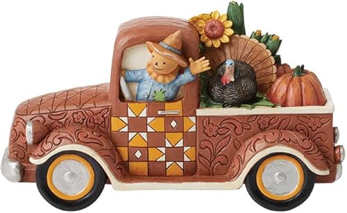 Miniatura 5 de Enesco Jim Shore Heartwood Creek - Figura de camioneta Pickup, 4.49 pulgadas, multicolor