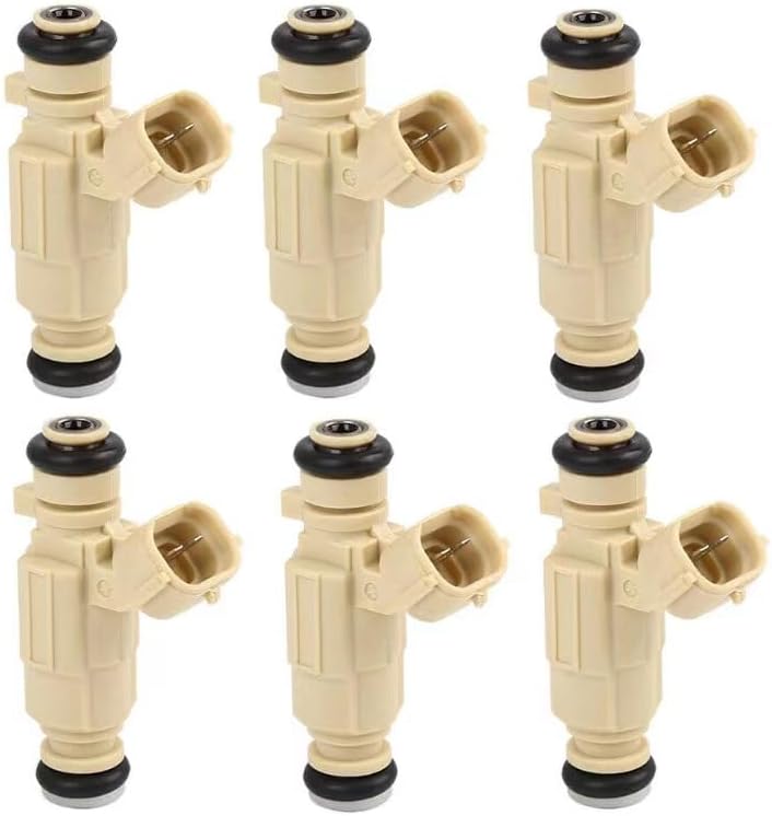 3531023600 Fuel Injector Replacement for Hyundai Elantra Tiburon Tucson Kia 2.0L 2.7L 6pcs