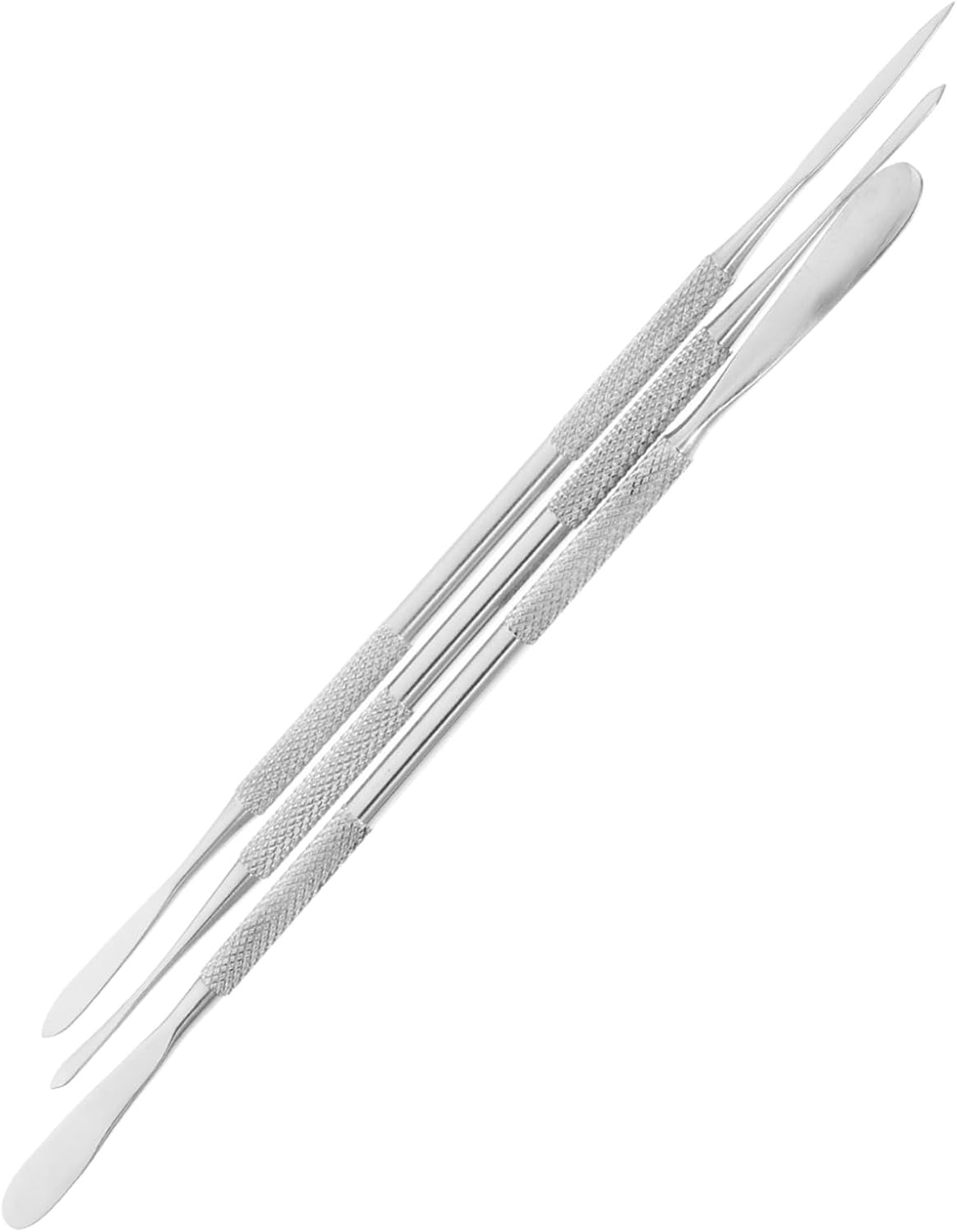 Clay Sculpting Tool Set 3 Piece Stainless Steel for Polymer Clay