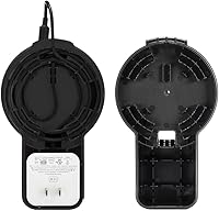 Vista 3 de Echo Dot Soporte de pared para 3ª generación, accesorios de ahorro de espacio, altavoces inteligentes para el hogar, accesorios inteligentes Echo