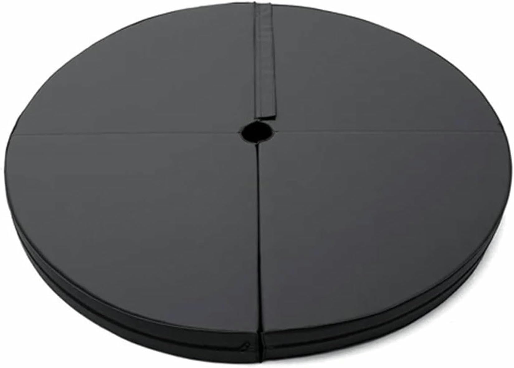 120 10cm Foldable Pole Dancing Protect Mat Round Yoga Mats Indoor Gym Fitness Equimpment Exercise Sports Safety Pads