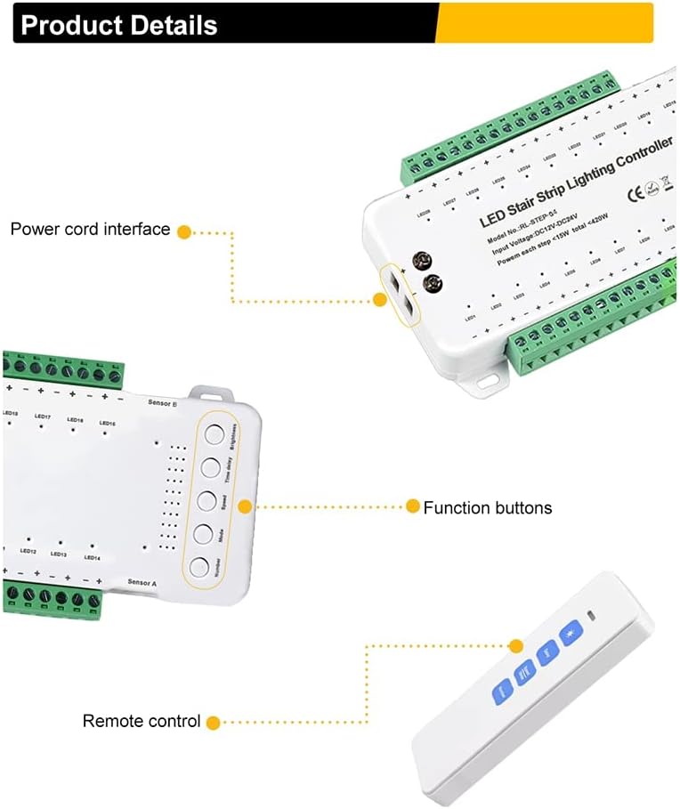 Product Details of Stair Controller and Remote