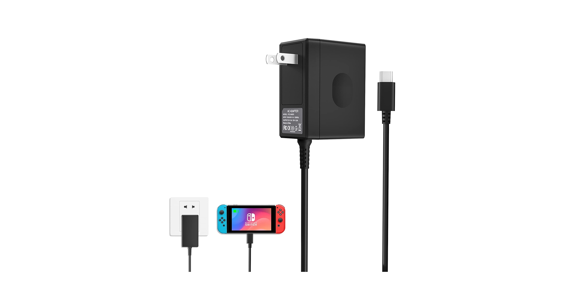 Amazon.com: YCCSKY Charger for Nintendo Switch,AC Adapter