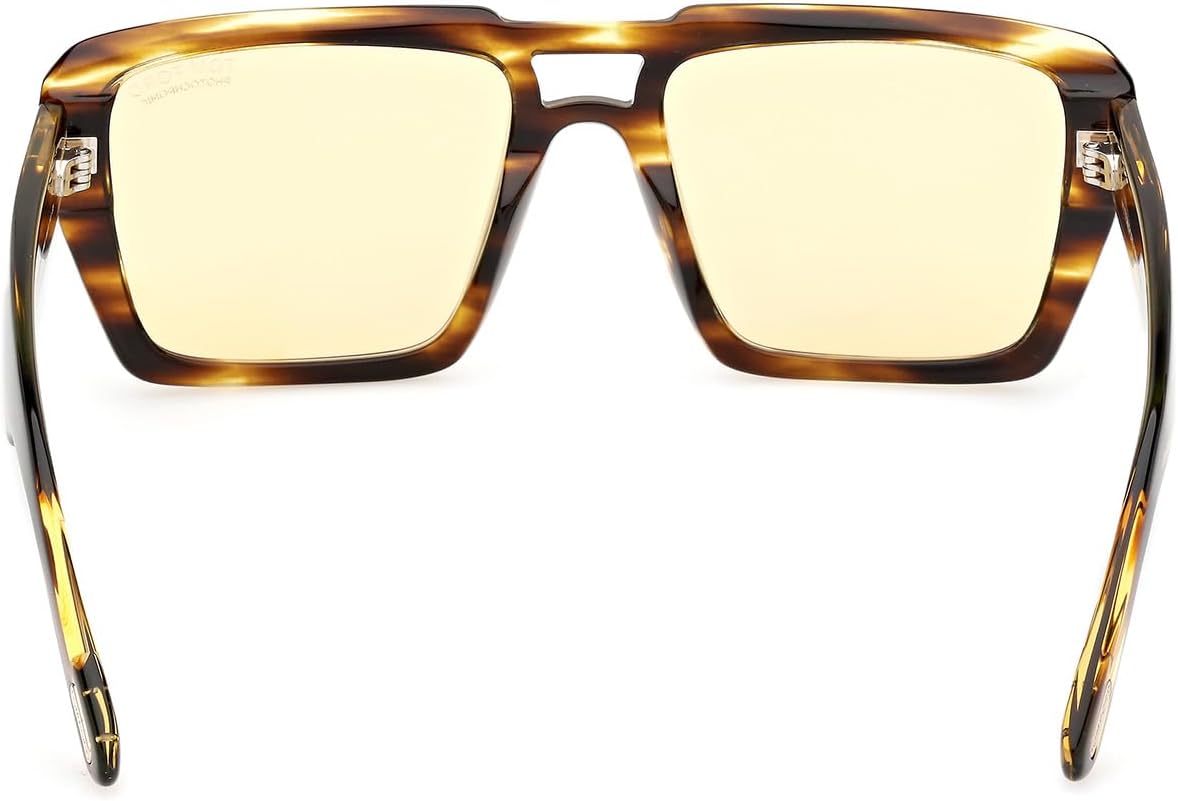 Tom Ford RED FORD FT1153 Dark Havana/Yellow 56/19/145 men Sunglasses