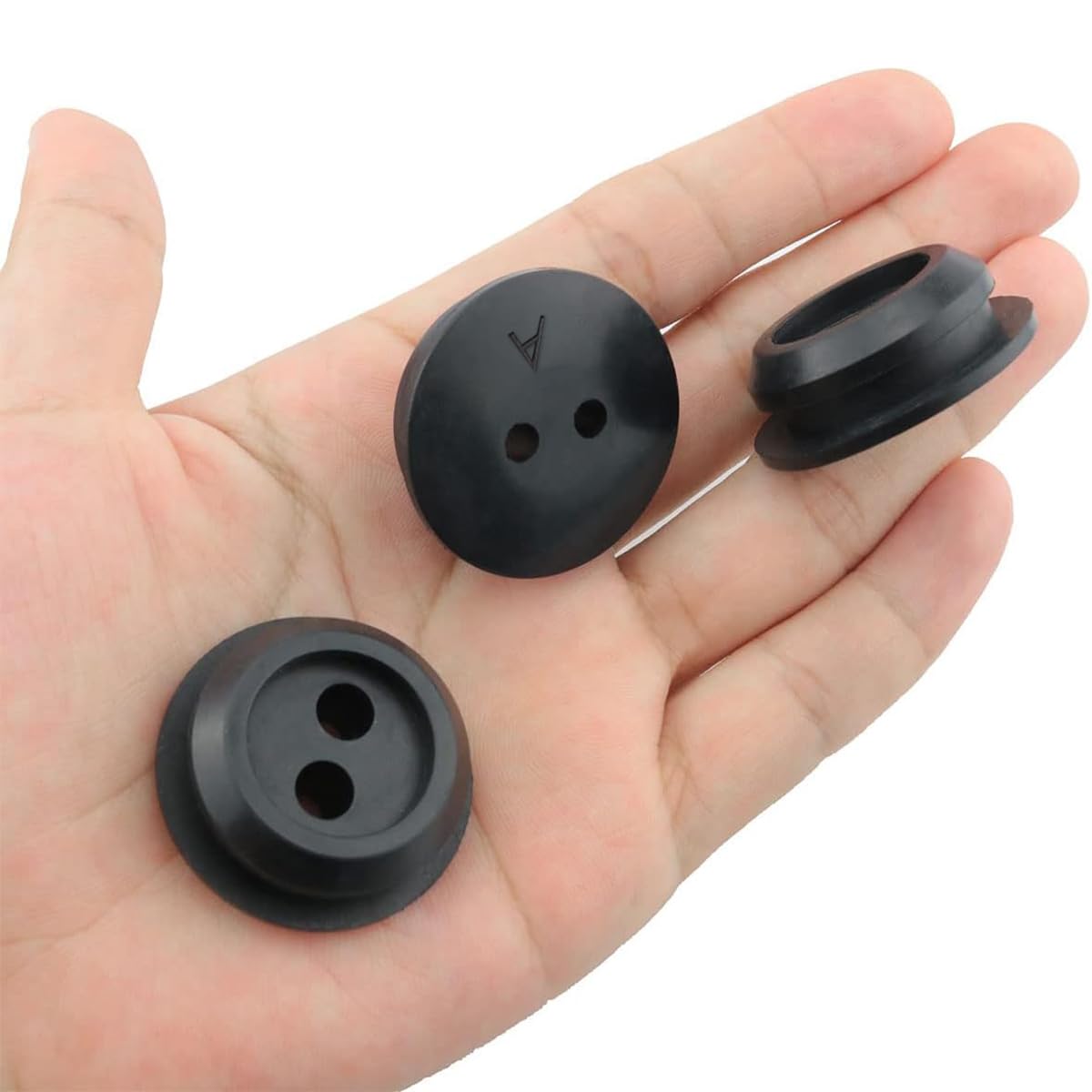 Amazon | 燃料タンクグロメット ゴム 3個 7/8インチ 23mm ダブルホール