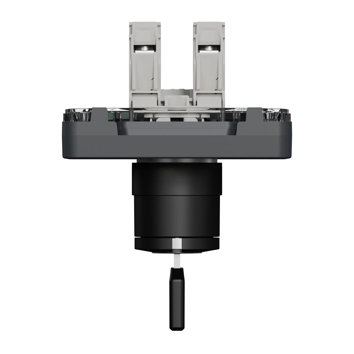 Schneider Electric - Mureva Styl - Interrupteur à clé 3 positions - composable - IP55 - IK08 - gris - MUR35061