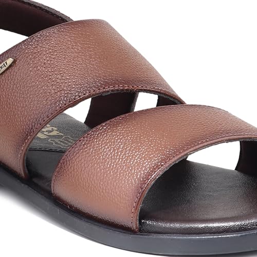 Image of Red Chief Genuine Leather Sandal for Men | RC4097
