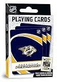MasterPieces Family Games - NHL Nashville Predators Playing Cards - Officially Licensed Playing Card Deck for Adults, Kids, and Family