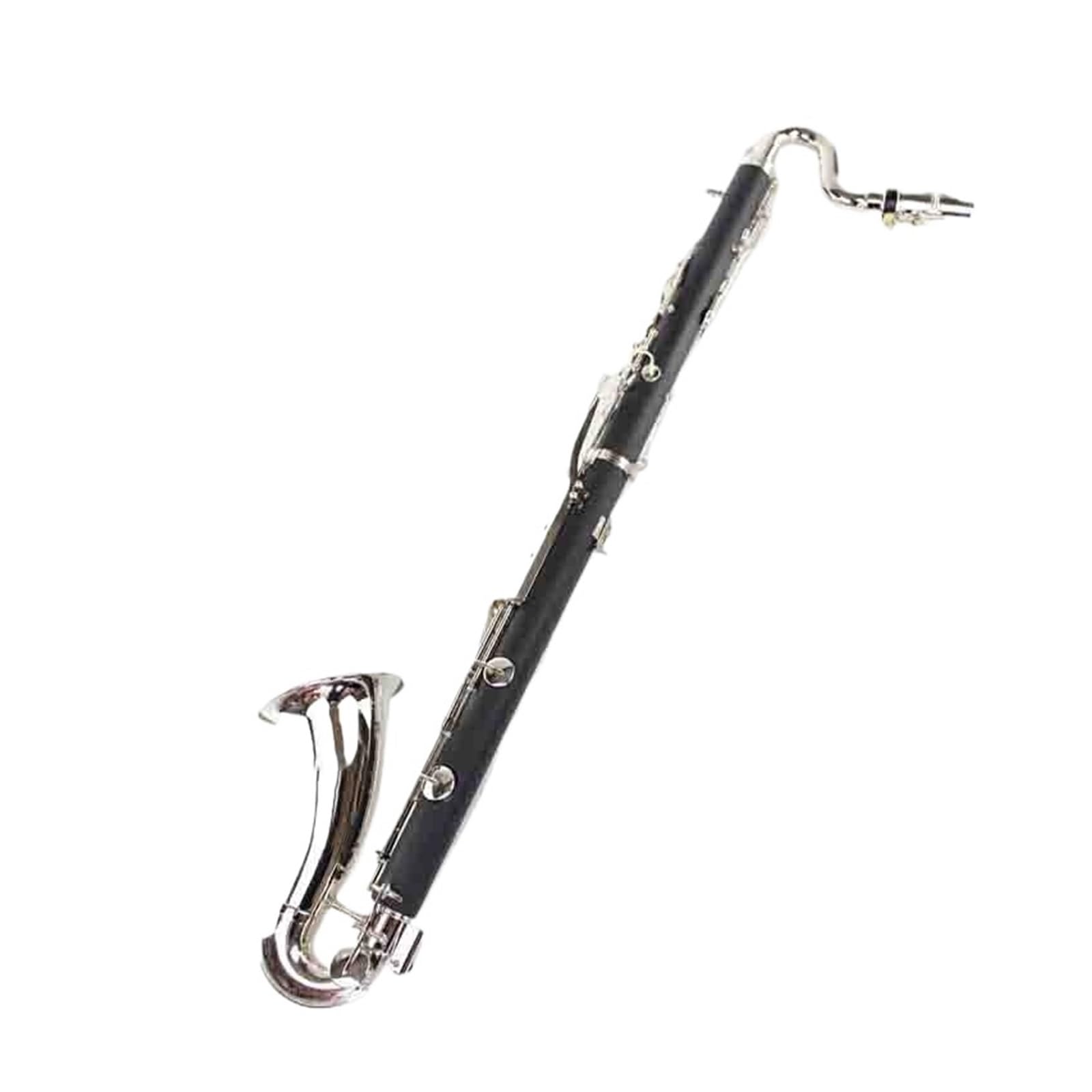 Clarinette Basse En Si Bémol En Bakélite Plaquée Argent Clarinette Standard